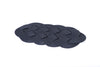 Large Oval Rope Placemat in Navy Blue