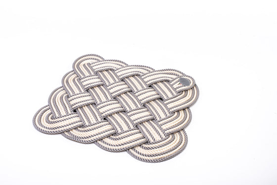 Large Square Rope Placemat - Two Colors