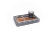 Serving Tray with Built-In Cupholders